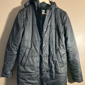 Lacoste hooded puffer jacket